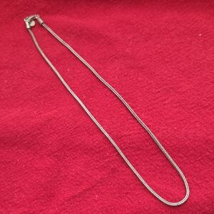 Silpada Retired 18" Sterling Silver Foxtail Chain Necklace B1951